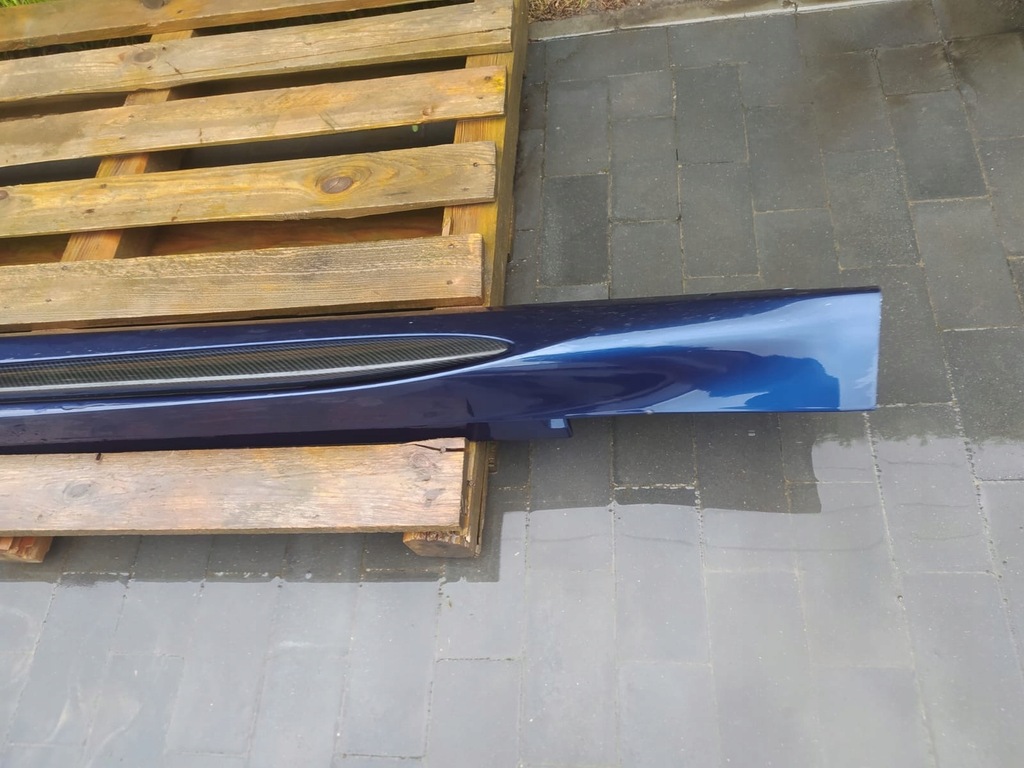 фото №5, Alfa romeo giulia quadriofoglio qv молдинг накладка левая порог карбон