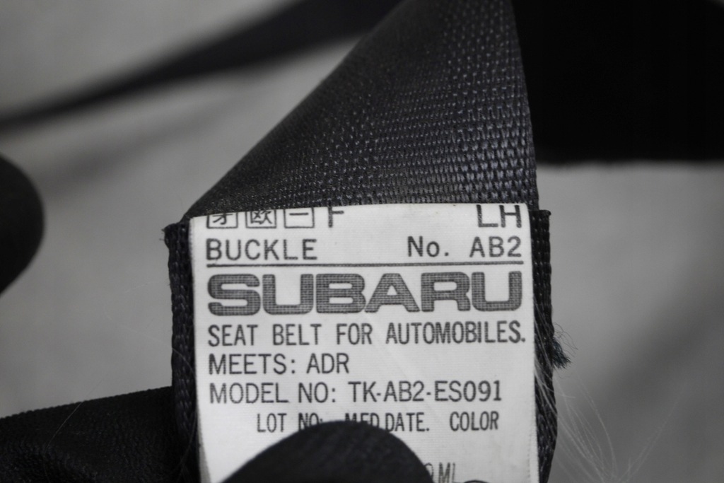 фото №5, Pas натяжитель левый перед subaru legacy iii 98-03