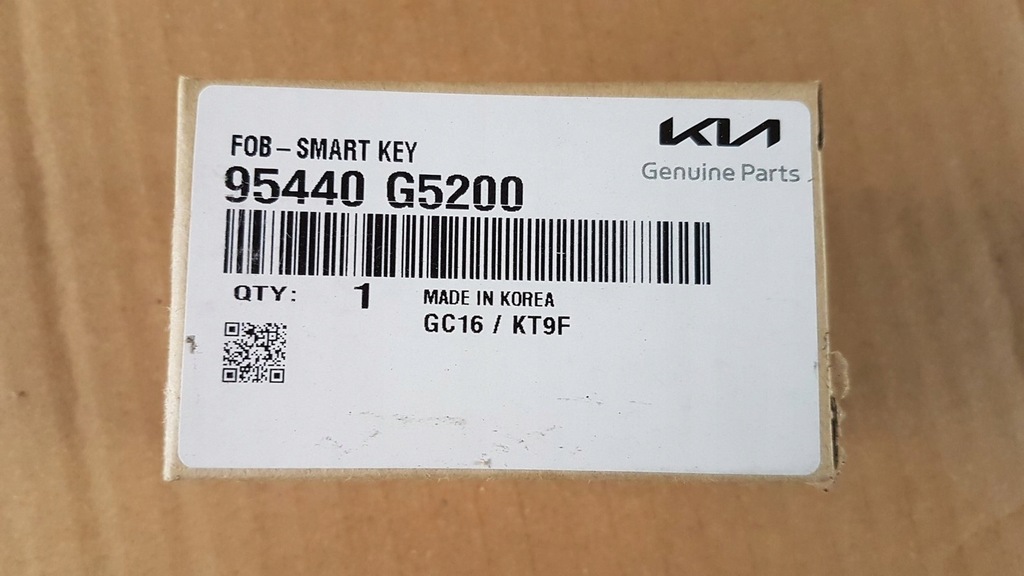 фото №1, Ключ pilot smart key kia niro 2021 95440-g5200