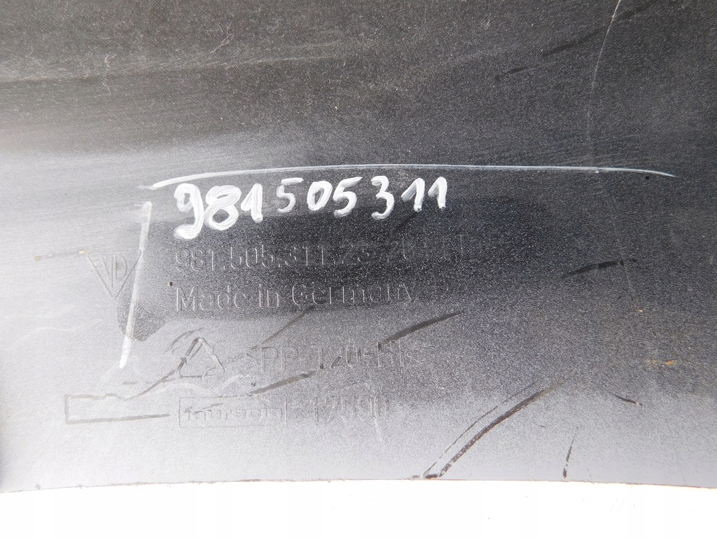 фото №10, Бампер перед porsche cayman boxster gts 981 m-ód poznań