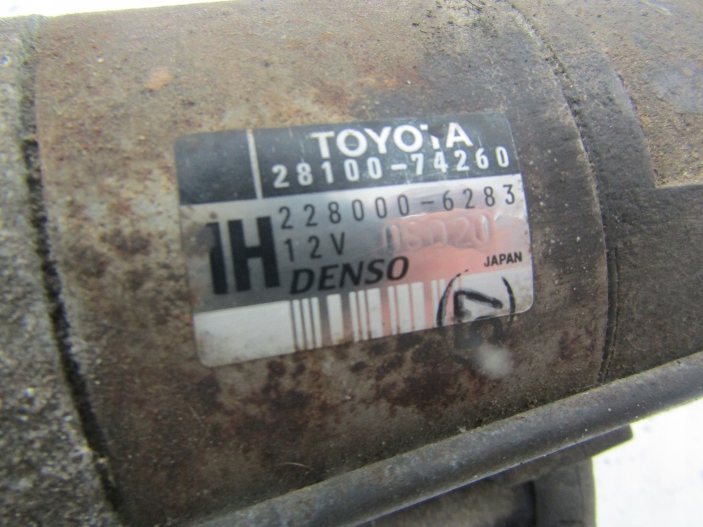 Lexus rx 1 xu10 rx300 стартер 3.0 201km 1mzfe 228000-6283 28100-74260 Оригінал