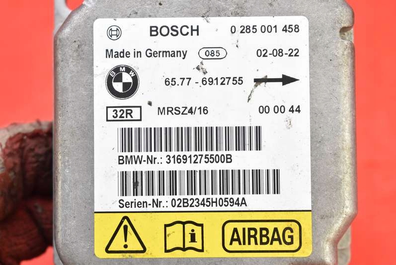 Модуль датчик подушка безопасности подушек 6912755 bmw x5 e53 99-03 с Разборки