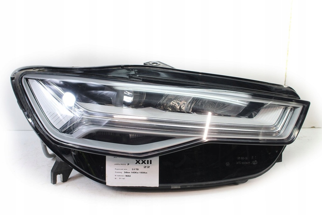 Audi a6 fl рестайлінг  перед капот крила бампер ремінь передній фари підсилювач Зі Шроту