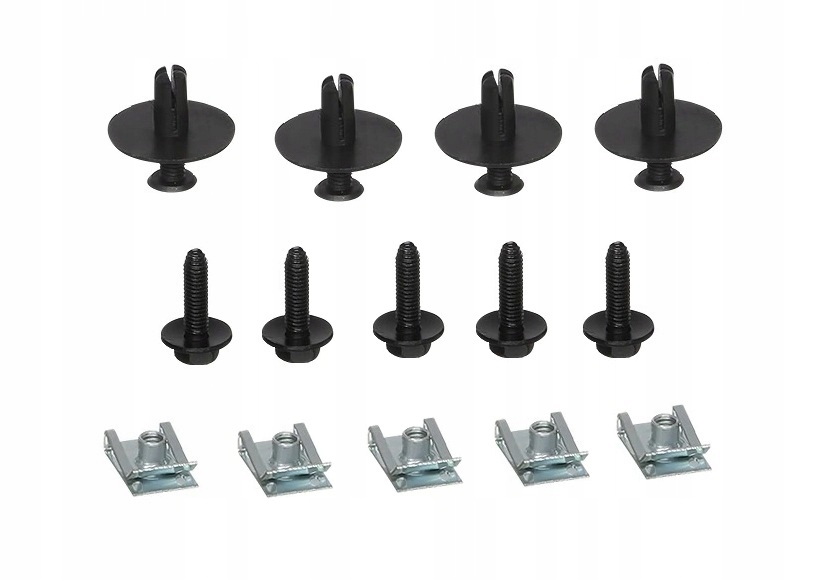 фото №1, Mitsubishi colt набор клипсы защита двигателя штифт