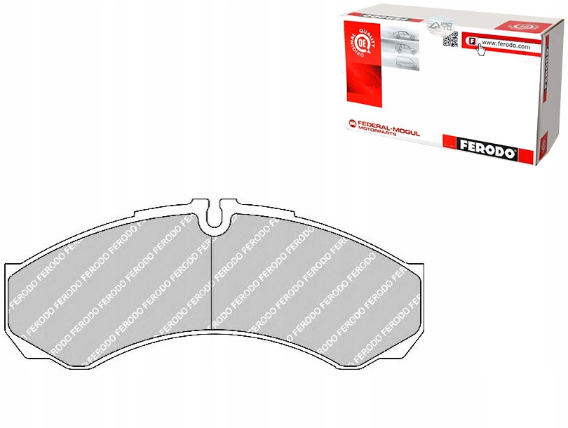 фото №1, Ferodo тормозные колодки тормозные iveco daily ii daily iii r