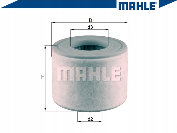 фото №2, Фильтр воздуха [mahle]