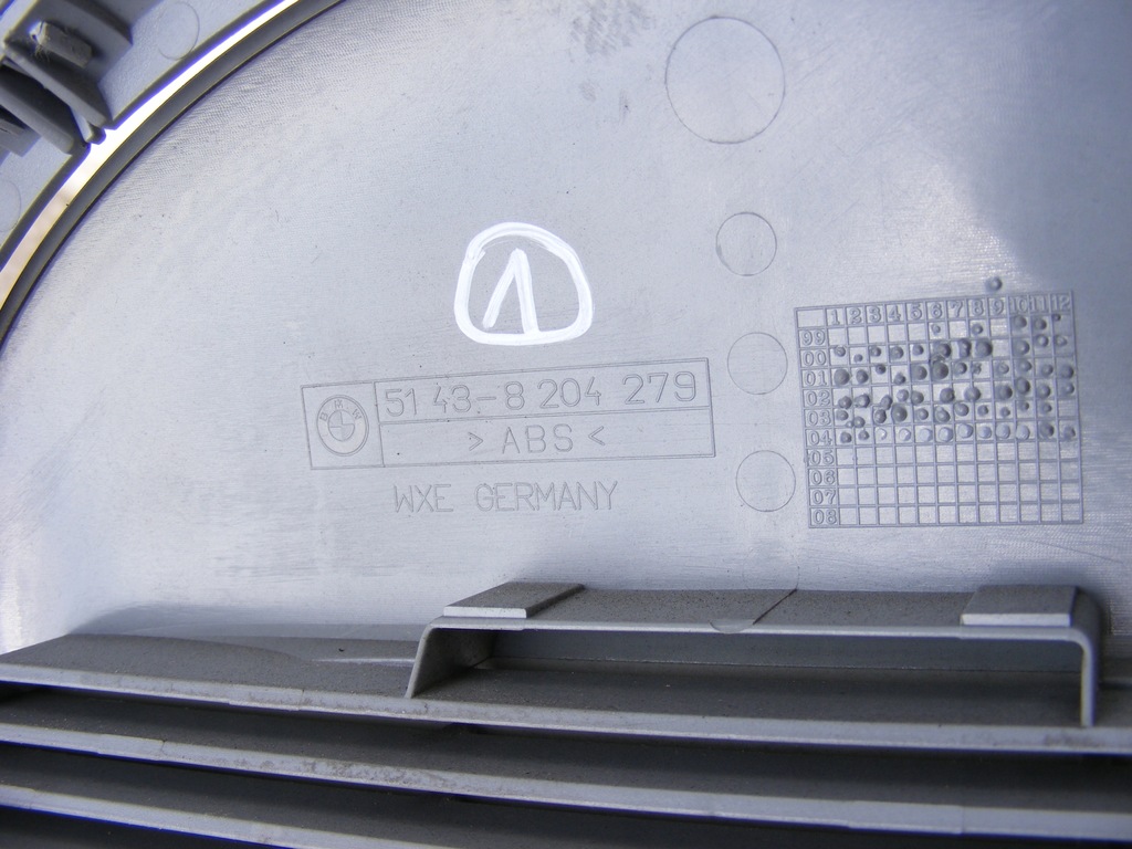 фото №10, Захист пластик pod підголівники bmw e46 cabrio сіра