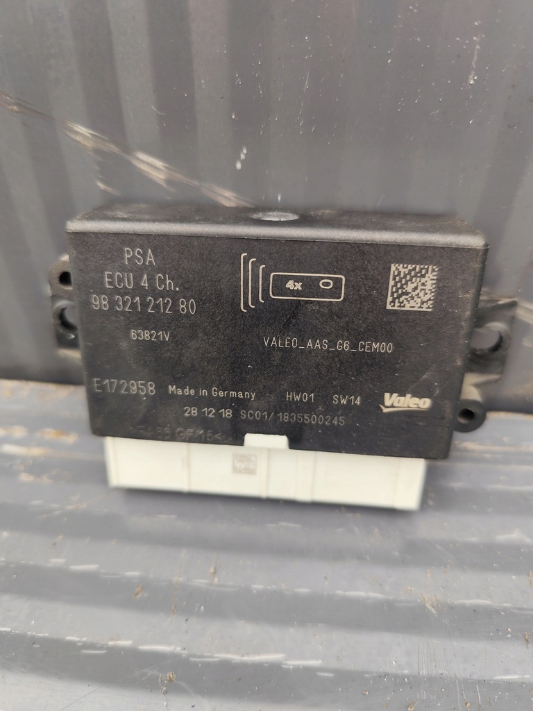 фото №1, Peugeot partner iv berlingo модуль pdc паркування