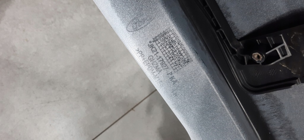 фото №6, Ford transit custom 18- уголок бампера левый задняя jk21-17927 pka