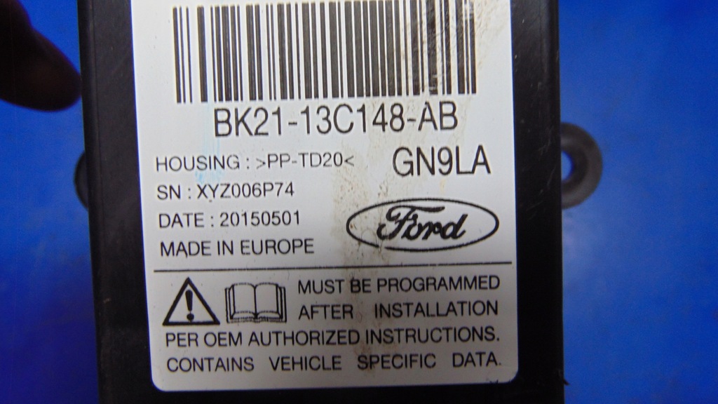 фото №2, Модуль світла ford transit custom 12-20 rok