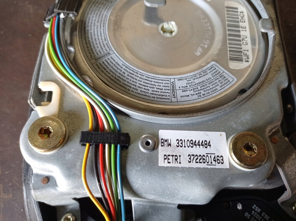 фото №4, Bmw 5 e39 - подушка водій пасажир подушка безпеки