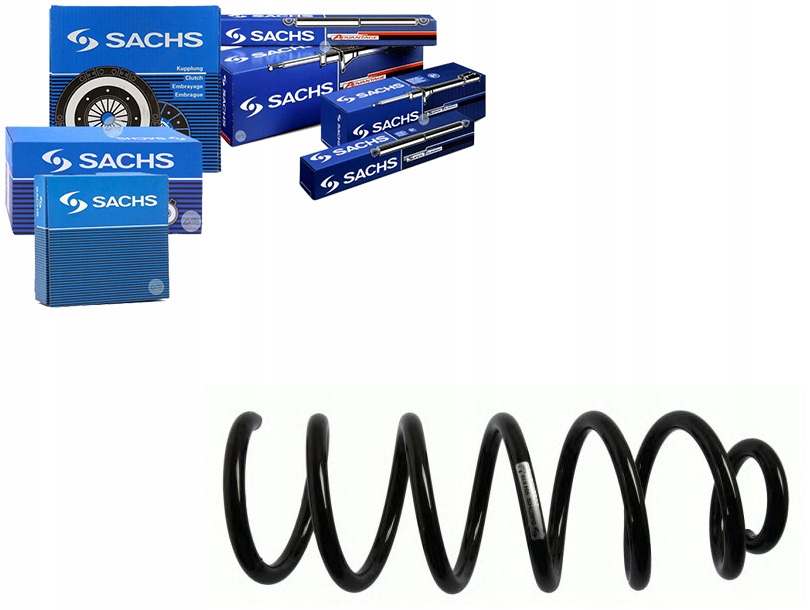 фото №1, Sachs пружина dacia sandero ii 1.5 dci