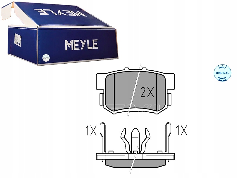 фото №1, Гальмівні колодки гальмівні задня honda accord viii civic viii cr-v ii cr-v iv