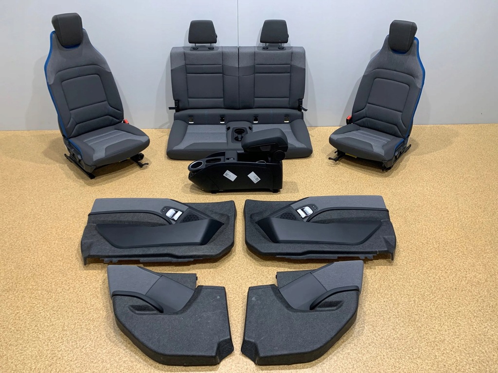 фото №1, Bmw i3 сиденья заднее сиденье обшивки салон europa idealne