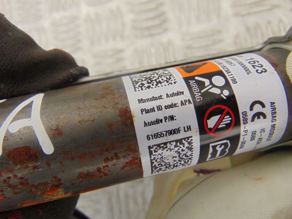 фото №5, Opel zafira c шторка безпеки повітря ліва права 2014-