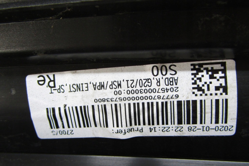 фото №10, Молдинг поріг права bmw 3 g20 g21 m набір 18-