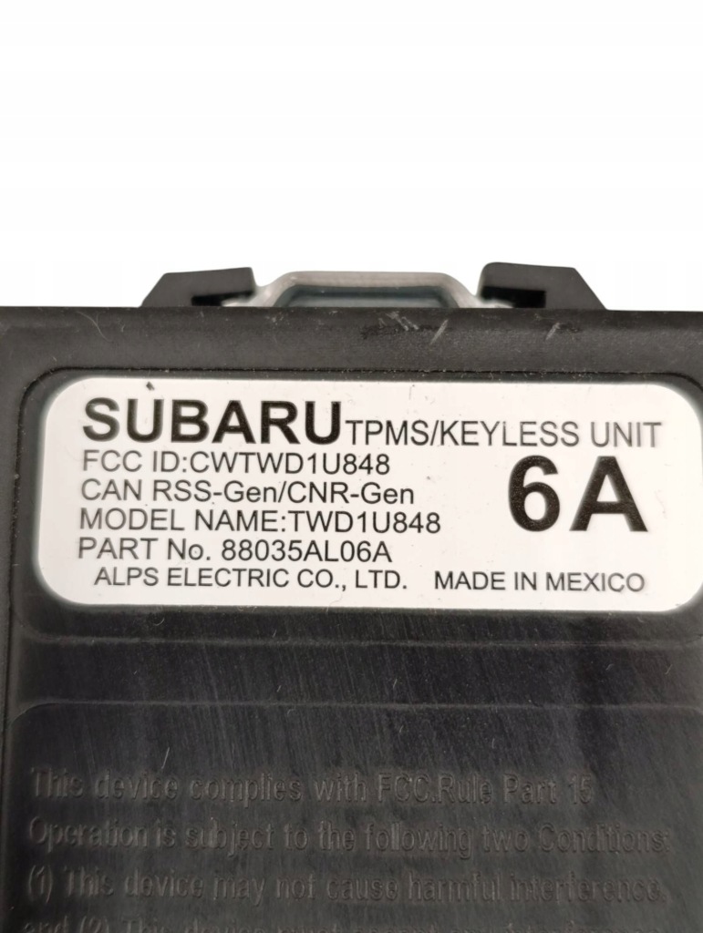 фото №7, Subaru outback bs 2016 все другое компьютеры / модули / блоки управления