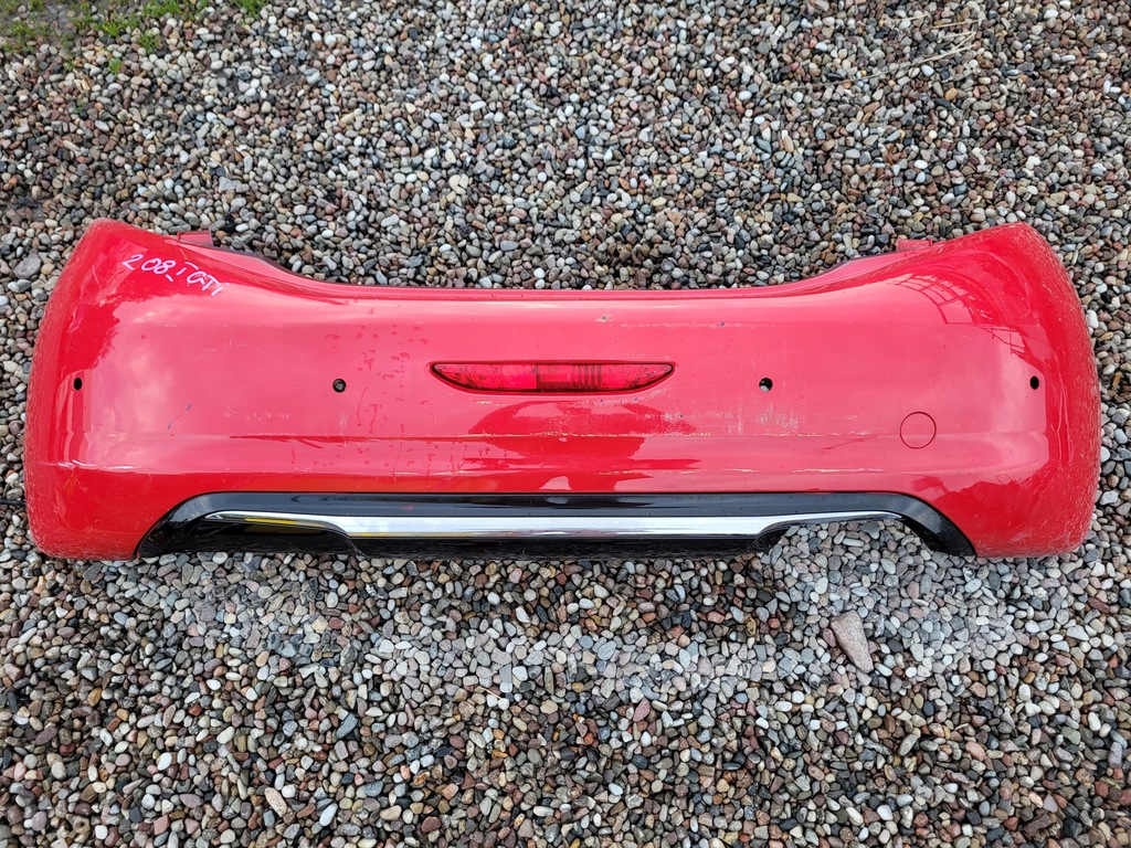 фото №1, Бампер задний задняя peugeot 208 i gti