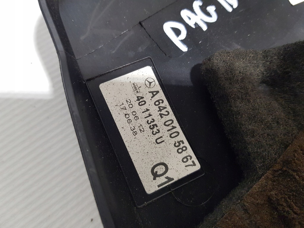 фото №13, Крышка защита корпус двигателя mercedes 3.0 cls w218 w212 w207 w204