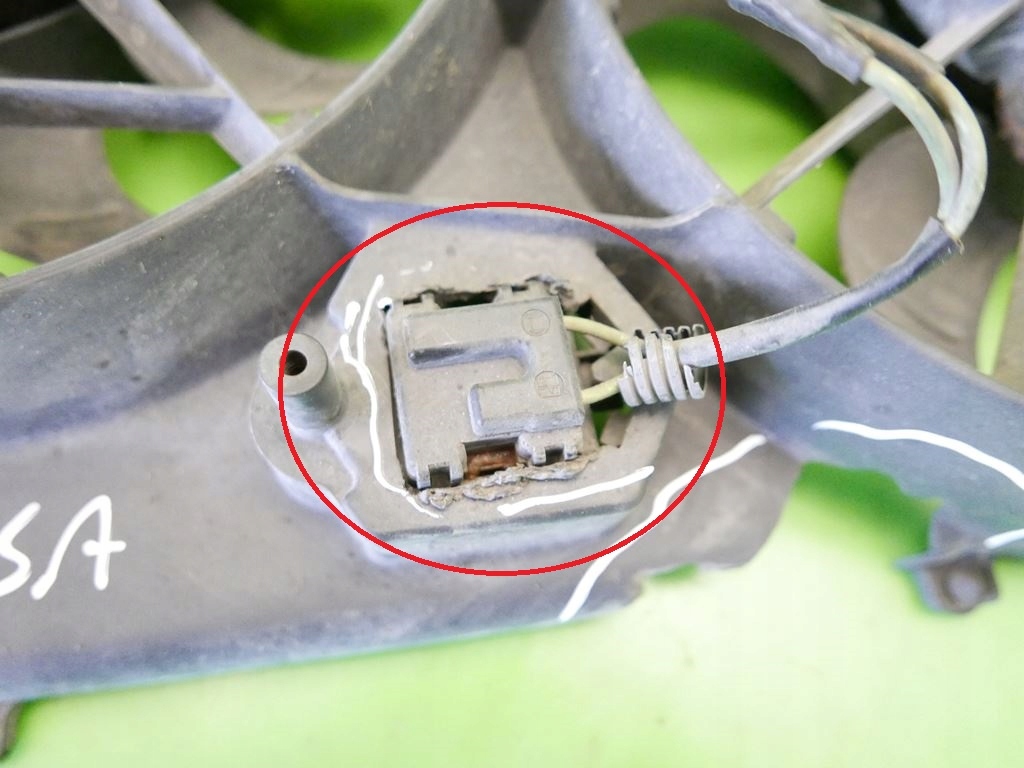 Вентилятор радиатора воды ford focus mk1 zx5 2.3 Оригинал