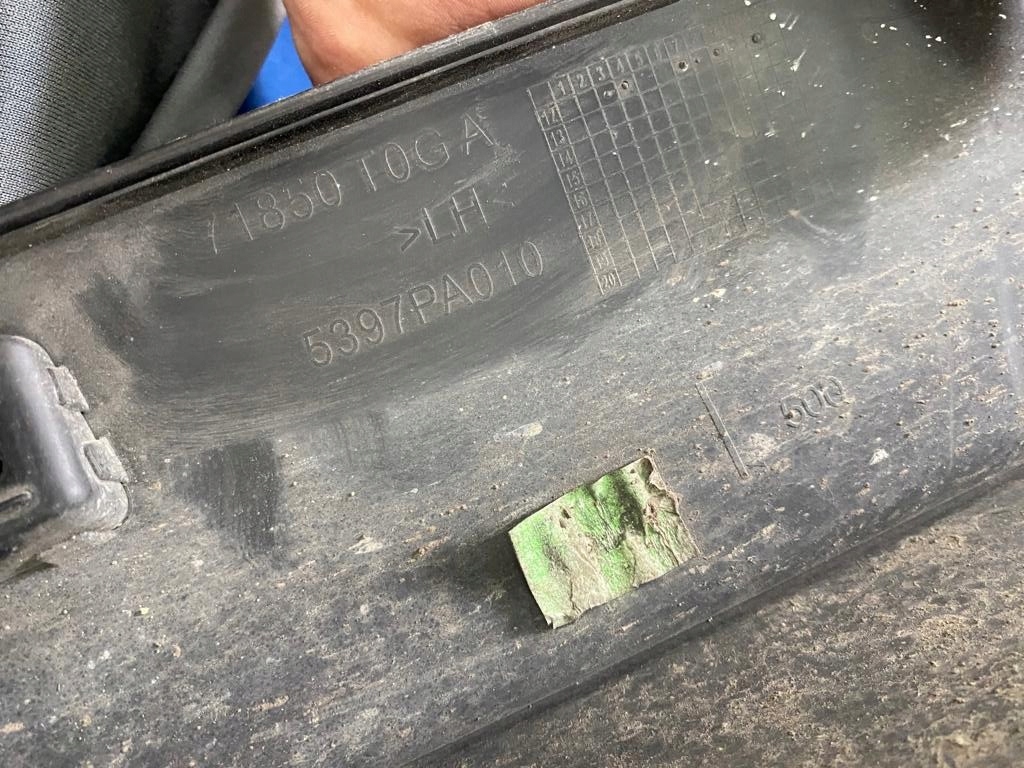 фото №6, Honda cr-v iv молдинг порог левая 71850t0ga