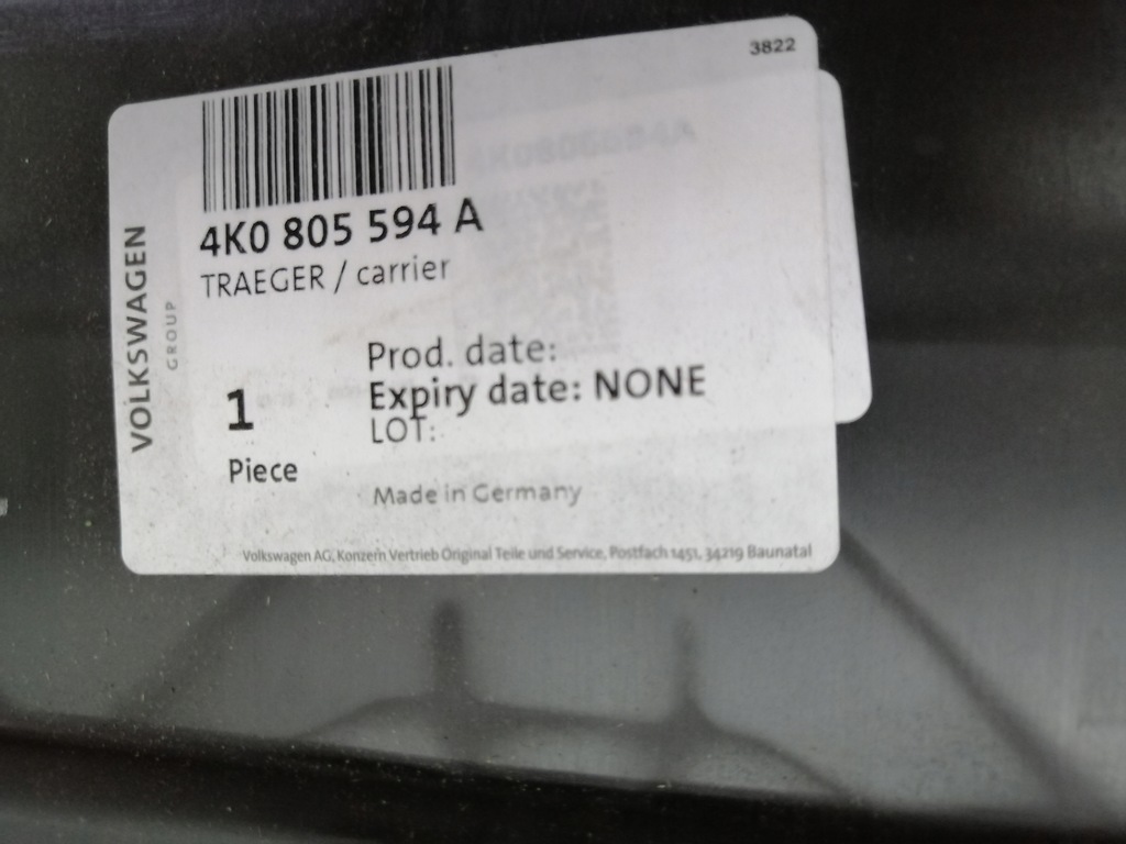 фото №6, Pas передній перед audi a6 c8 4k0 новий оригінал