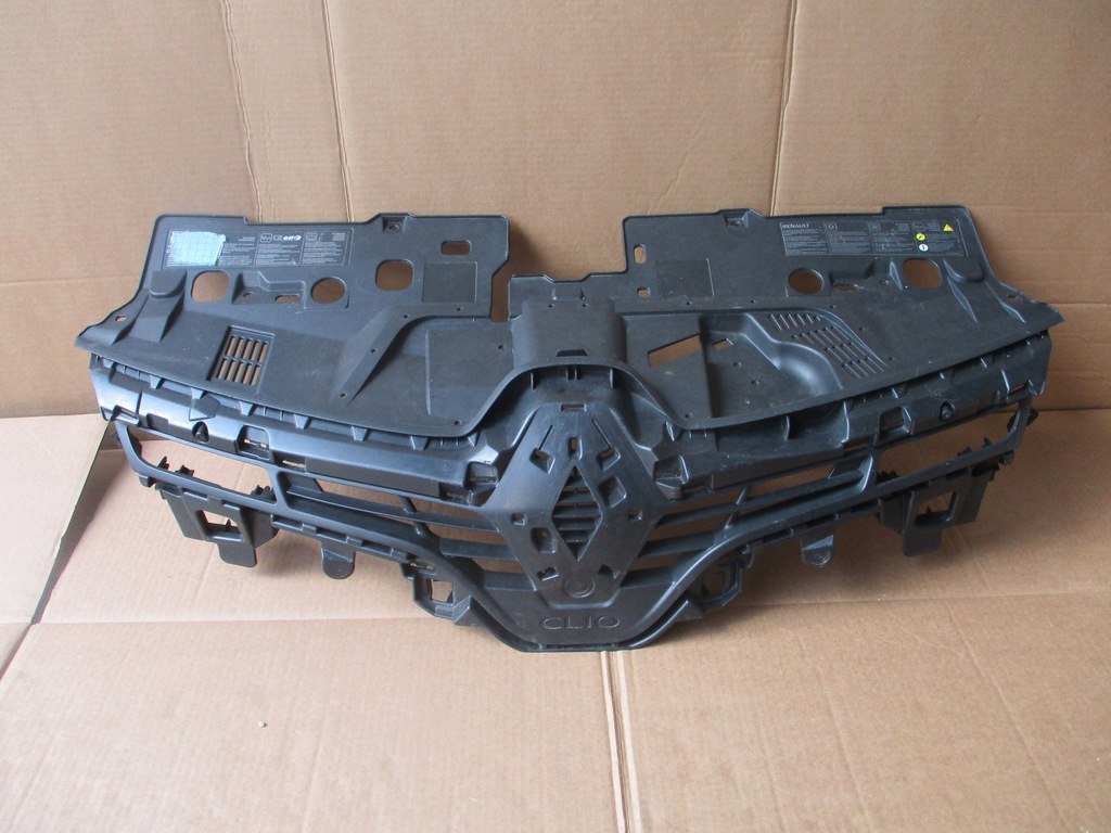 фото №1, Решітка радіатора решітка радіатора підсилювач бампера renault clio iv