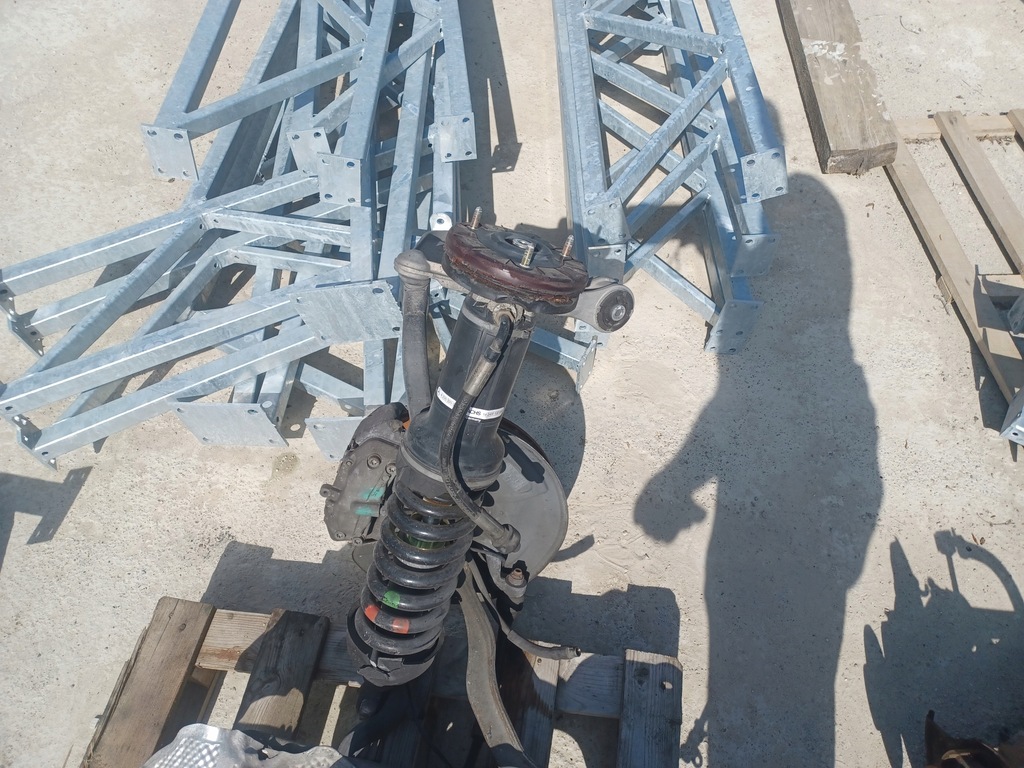 фото №12, Mercedes sl w230 r230 поворотный кулак рычаги правый перед