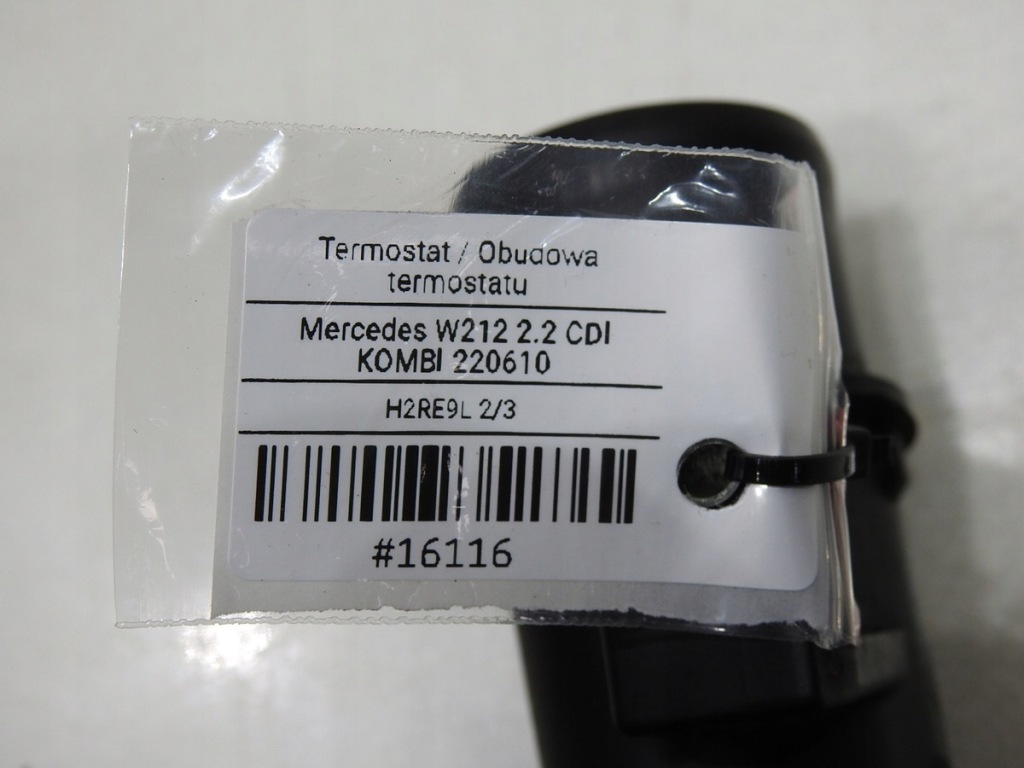 фото №8, Термостат корпус mercedes w212 2.2 cdi