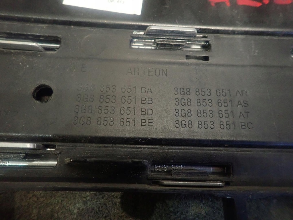 фото №6, Решітка радіатора vw arteon lift 2020- 3g8853651ba led