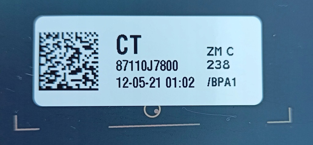 фото №16, Скло задня w кришка kia ceed iii x ceed 43r-01351 87110j7800 2021