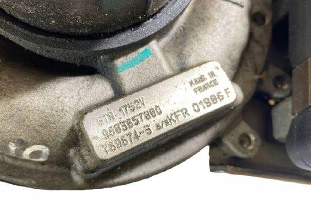 фото №8, Турбіна mitsubishi outlander ii cw_w 9683657880 2.2l дизель 115kw 2009