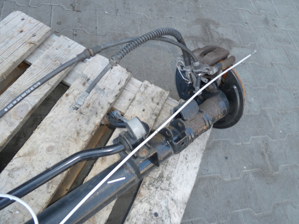 фото №8, Vw caddy iv 4 задняя балка oś 2k3