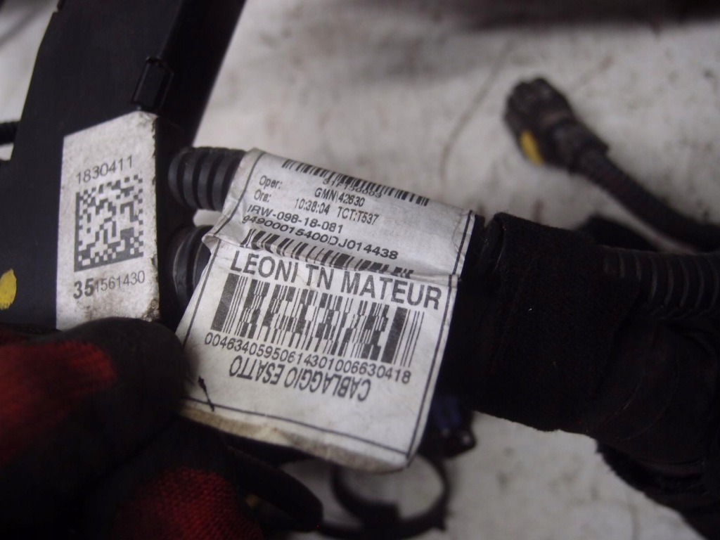 фото №6, Джгут електропроводка двигуна alfa romeo stelvio 2,2d 46340595