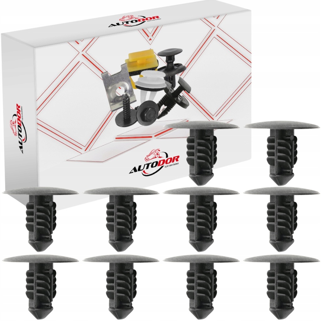 фото №1, Dacia renault клипсы штифты шумоизоляция шумоизоляция капот двигатель