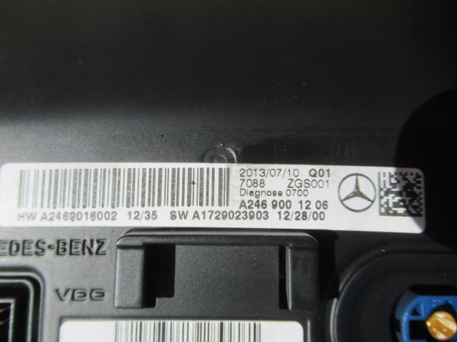 фото №4, Mercedes b-klasa w246 радио навигация