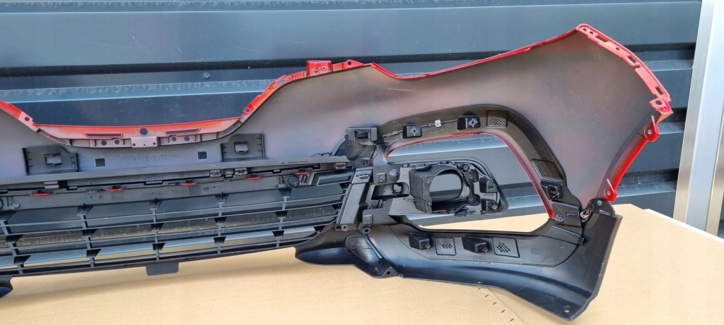 фото №9, Renault captur lift 2017- бампер перед оригинал b171