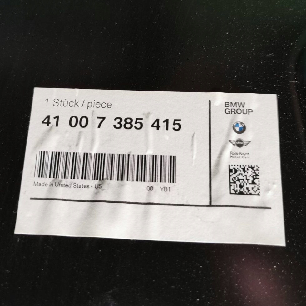 фото №7, Bmw x4 f26 14-18 обшивка передние левая блок двигателя порог четверть перед 7385415