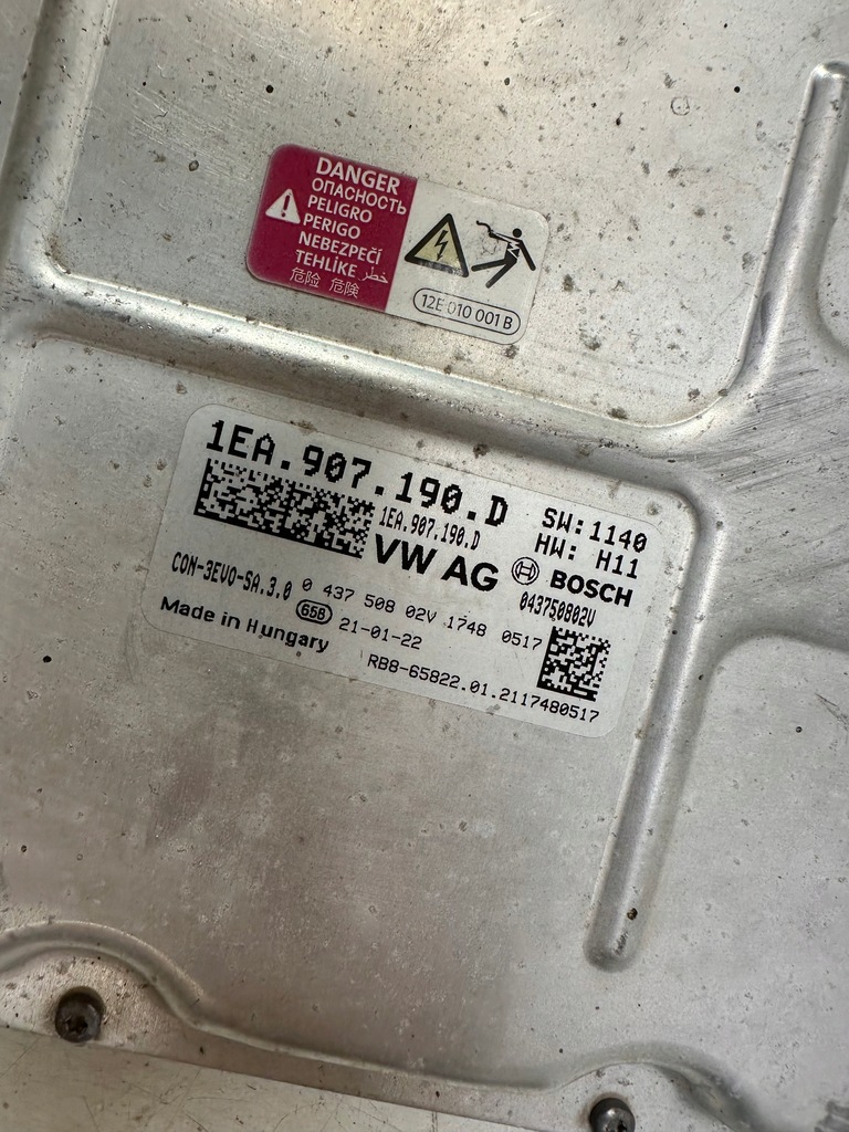 фото №9, Модуль инвертор конвертер зарядки volkswagen id3 id4 id.3