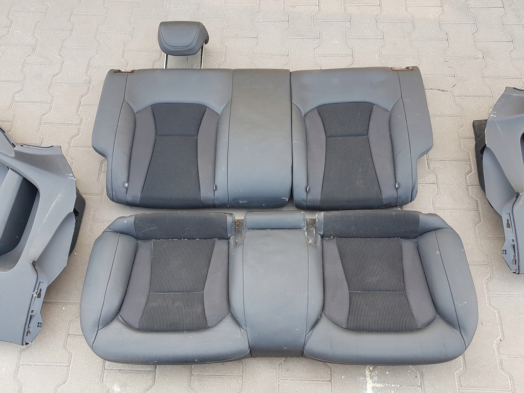 фото №5, Audi a1 8x 10-18r s-line сиденья заднее сиденье 3d