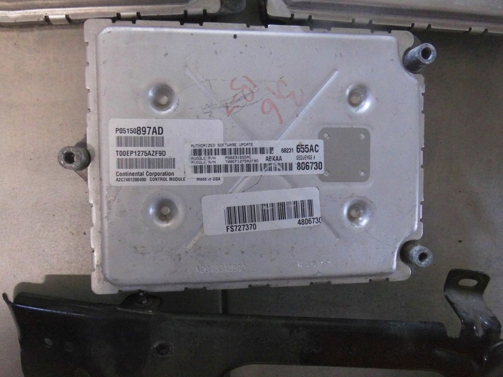 фото №9, Блок управления двигателя бортовой компьютер dodge ram iv 4 5.7 hemi 3.6 2014 2015 2016 2017