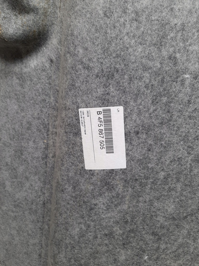 фото №11, Audi a6 c6 потолок обивка крыша 4f5867505