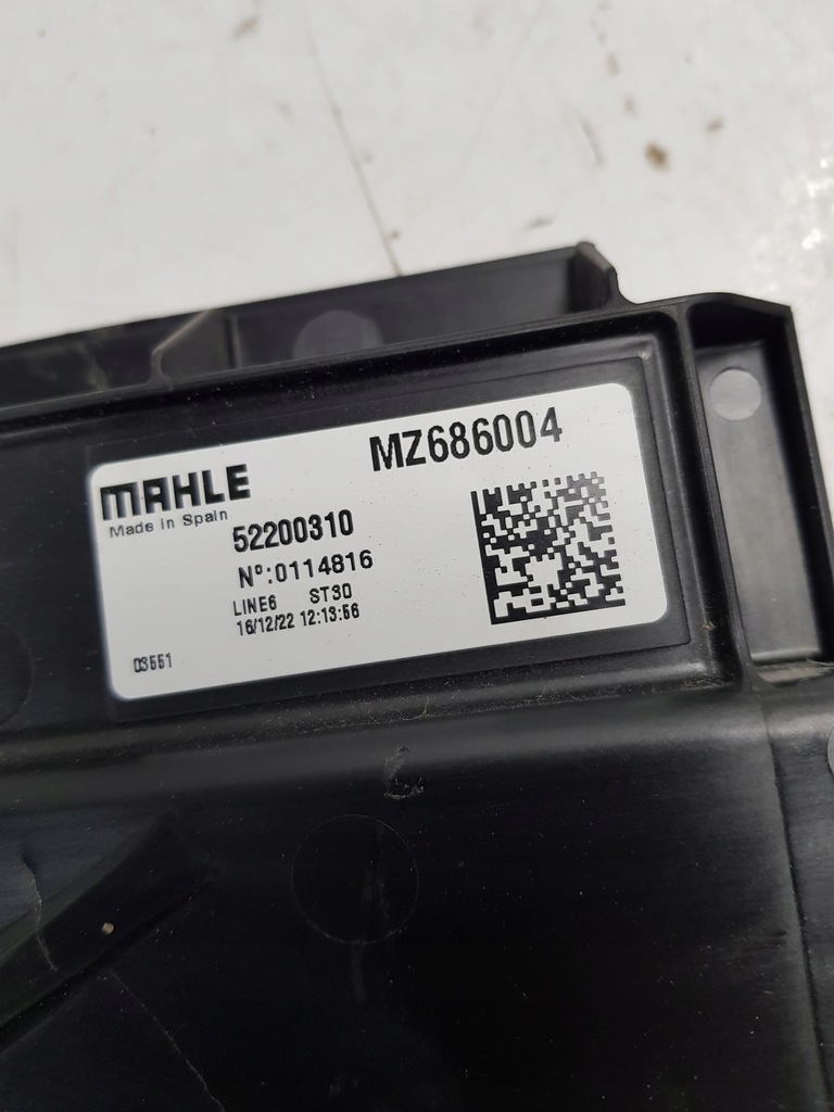 фото №10, Вентилятор радиатора fiat 500 e