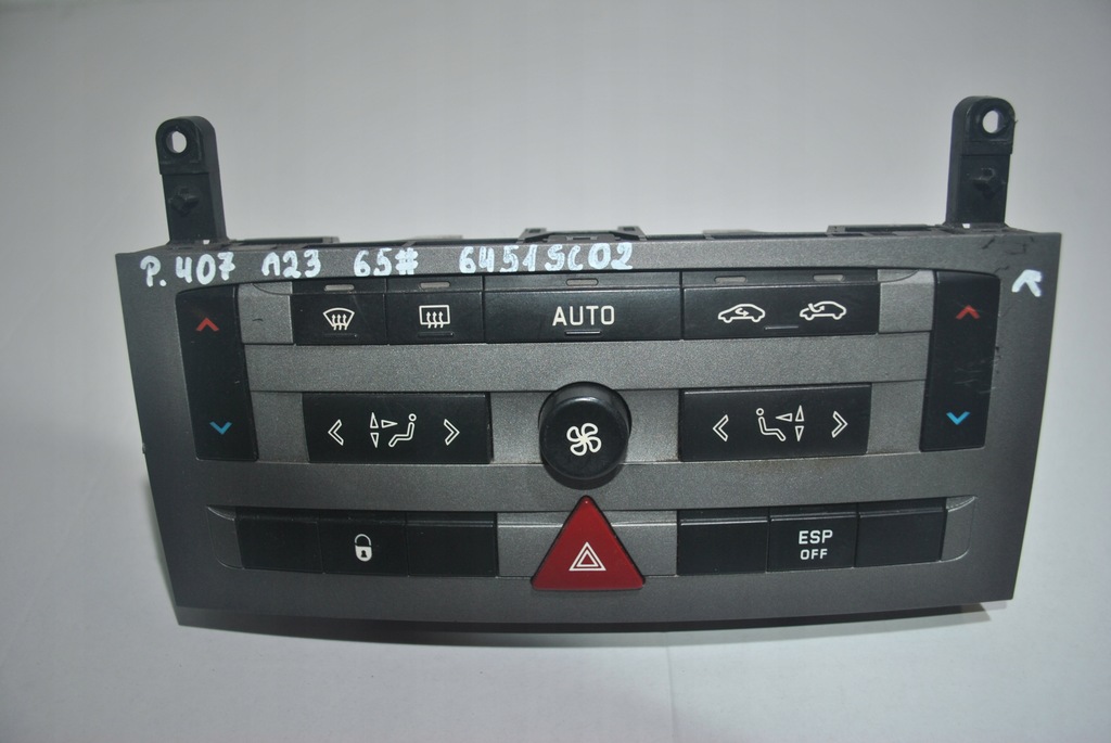 фото №1, Панель обдув peugeot 407 6451sc02