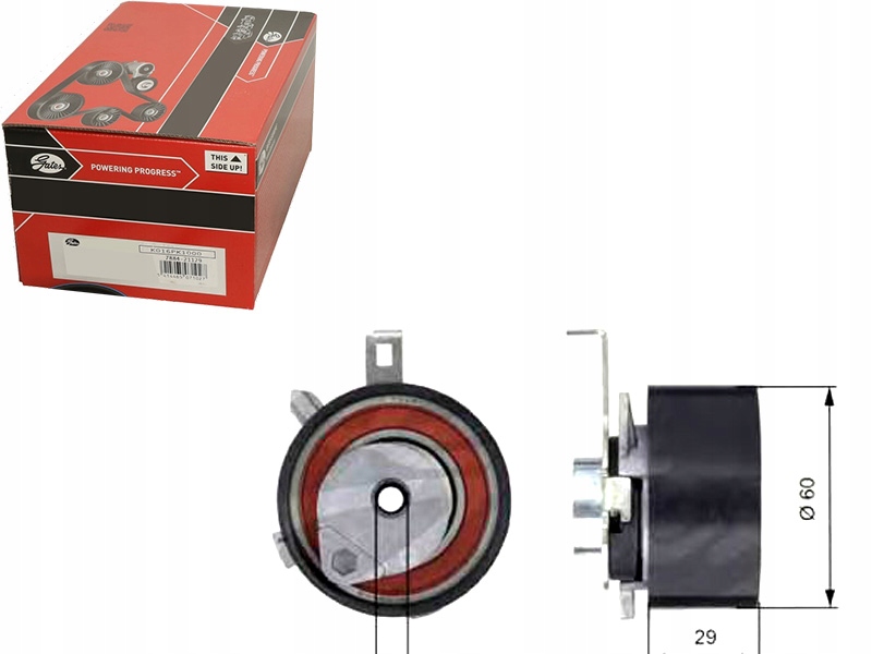 фото №1, Gates t43115 ролик натягувача, ремінь розподільного валу