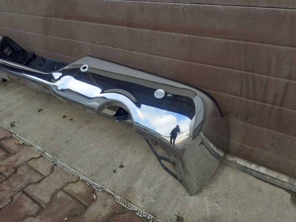 фото №3, Dodge ram iv lift 1500 2013-18 бампер задняя pdc хром оригинал