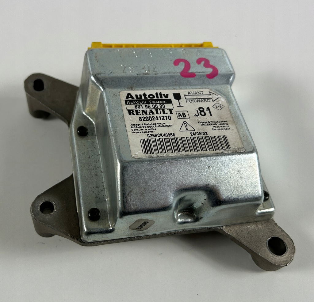 фото №2, Модуль датчик подушка безопасности renault espace iv 8200241270