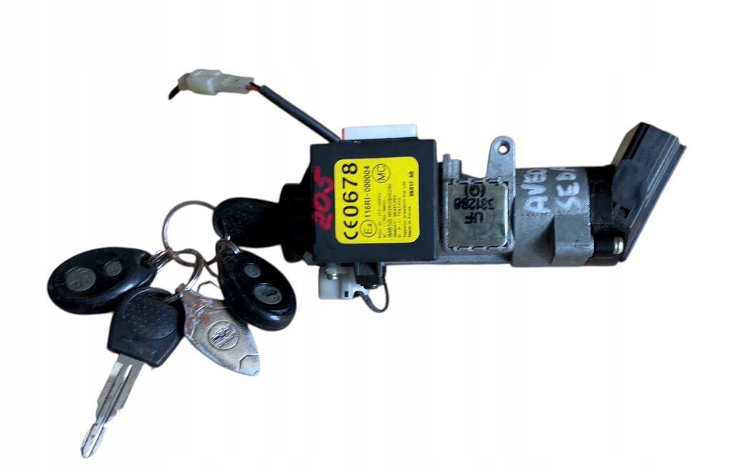 фото №1, Замок запалювання ключ chevrolet aveo 1176a-im850