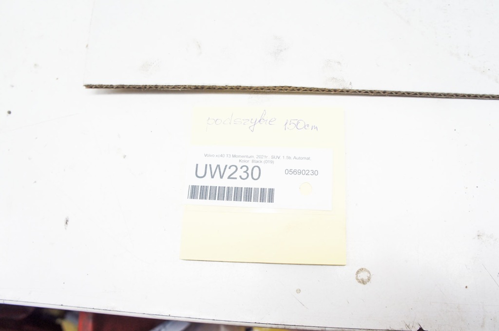 фото №6, Uw230 volvo xc40 t3 жабо передние верхний 32130464 europa