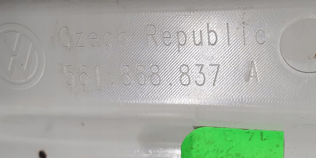 фото №7, Vw passat b7 usa 11-16 лампа подсветка салона панель люк бардачок